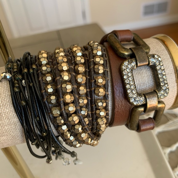 Jewelry - Brassy Wrap Around Set